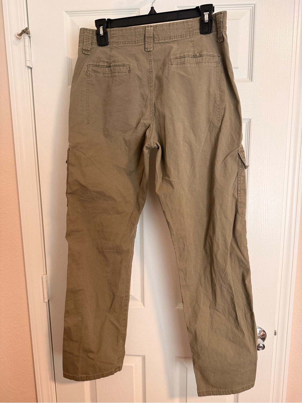 Wrangler Men's Dark Khaki Cargo Pants - Picture 2 of 4